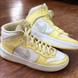 Nike Women’s Dunk High Up White Citron Tint